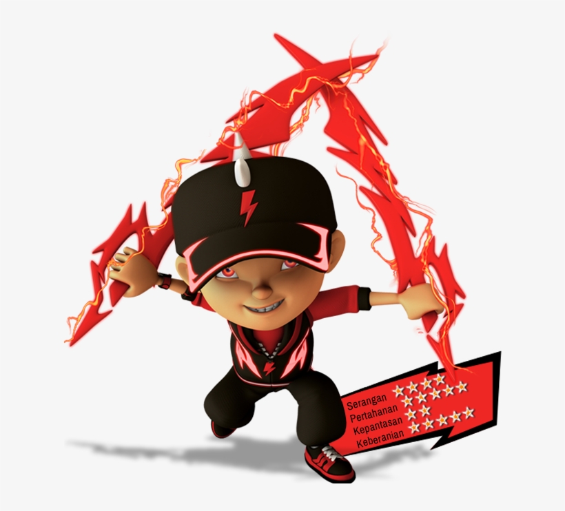 Boboiboy Thunderstorm - Boboiboy Gempa Halilintar Dan Taufan, transparent png #1282634