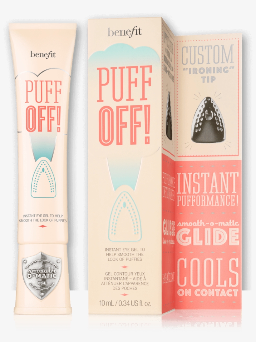 Benefit Cosmetics Puff Off! Under Eye Gel, transparent png #1282912