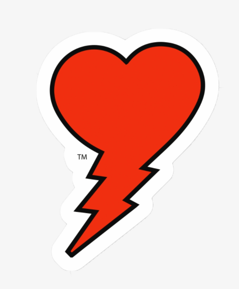Logo Sticker - Heart, transparent png #1282990