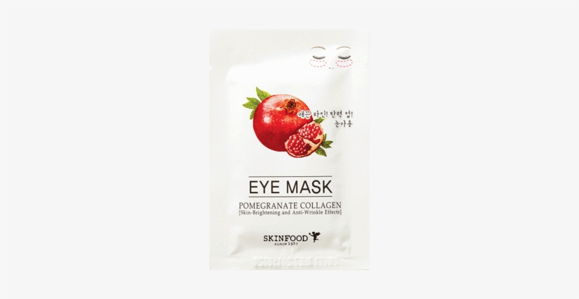 Pomegranate Collagen Eye Mask - Skinfood Pomegranate Collagen Eye Mask, transparent png #1283018
