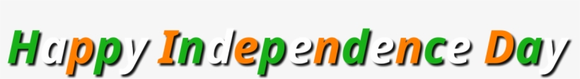 15th August Png Text Made By Haniya Ali - Colorfulness, transparent png #1283194