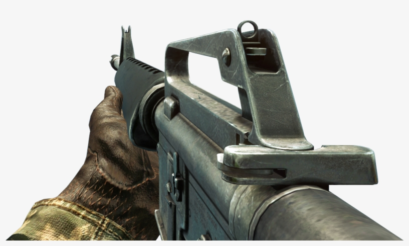 M16 Bo - M16 Call Of Duty, transparent png #1283195