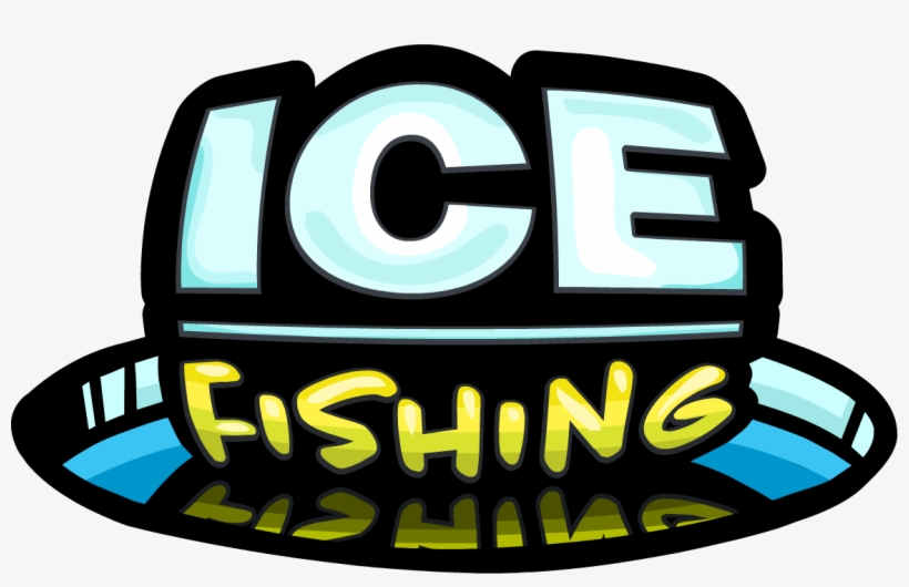 Ice Fishing Logo - Ice Fishing Club Penguin, transparent png #1283324