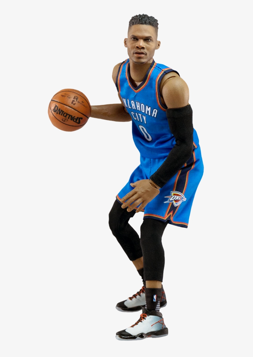 Nba Basketball - Russell Westbrook Cut Out, transparent png #1283701