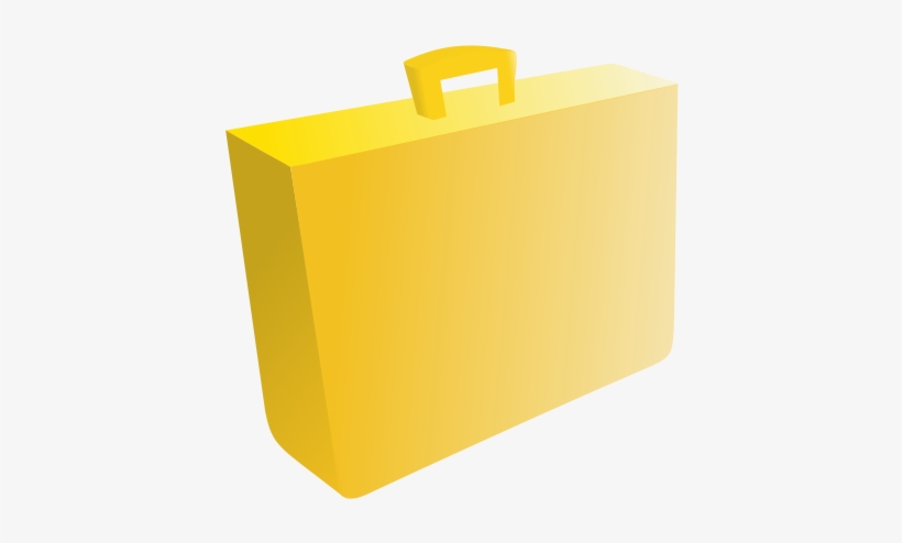 How To Set Use Orange Briefcase Clipart, transparent png #1283884