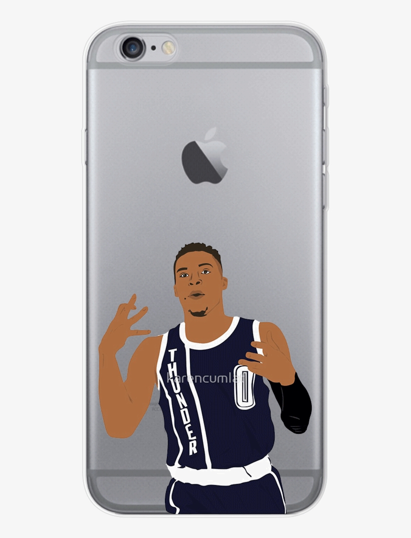 Russell Westbrook Digital Art Iphone Case - Jesse Lingard Phone Case, transparent png #1283969