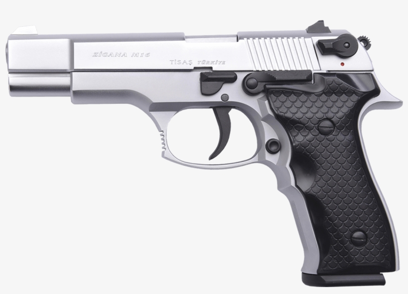 Zigana M16 Beyaz - Most Common Guns, transparent png #1283974