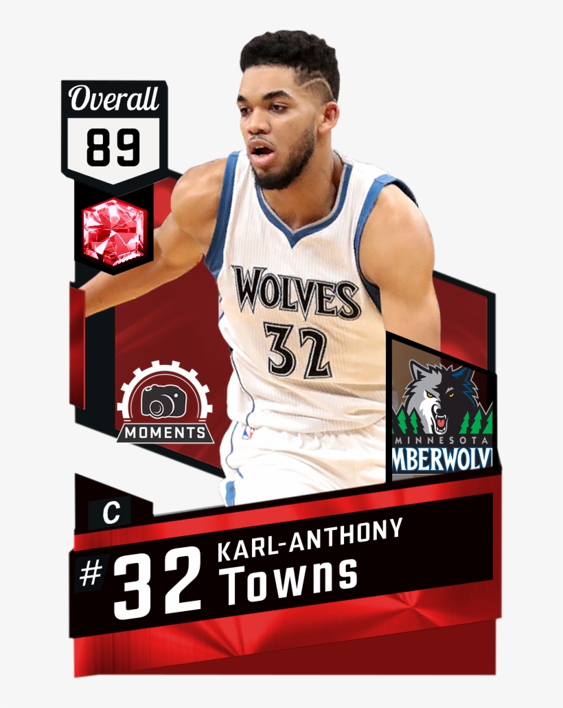 3 New - Anthony Davis 2k17 Card, transparent png #1284022