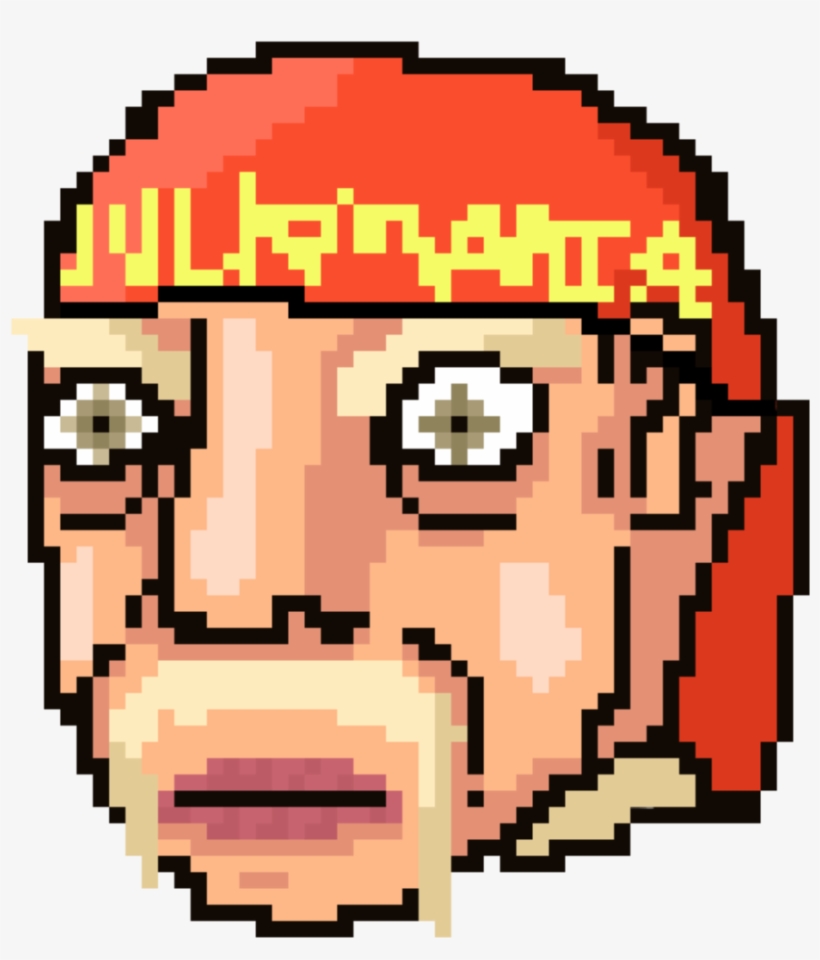 Hulk Hogan In The Hotline Miami Style - Hotline Miami, transparent png #1284078