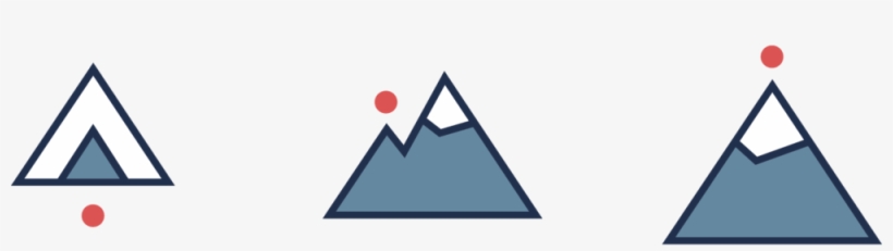 Mountain Icon Bar-09 - Portable Network Graphics, transparent png #1284149