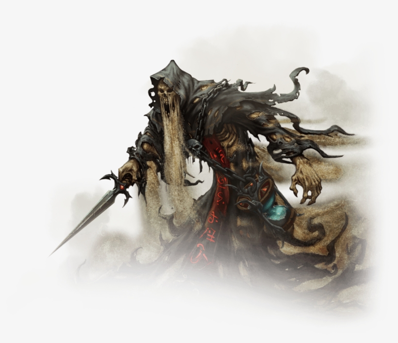 Heroes Of Newerth Hon Sand Wraith Art 32x24 Print Poster, transparent png #1284271