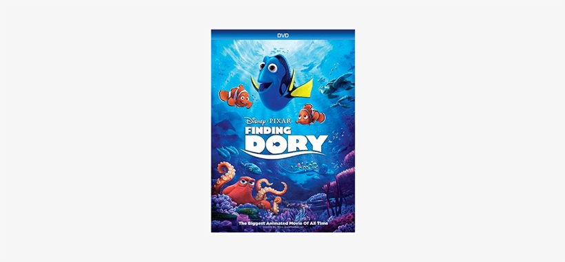 Free Finding Dory Dvd After Cash Back - Finding Dory Dvd Movie, transparent png #1284833