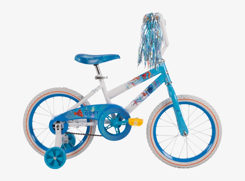 Disney Pixar Finding Dory Girls' Bike - 12inch Finding Dory Bike, transparent png #1284887