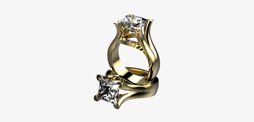 1 - Engagement Ring, transparent png #1284984
