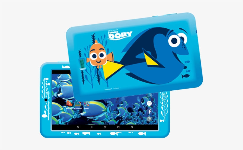 Estar Mid7378fd 7″ Quad Core 8gb Wifi Finding Dory - E Star 7 Themed Tablet, transparent png #1285194