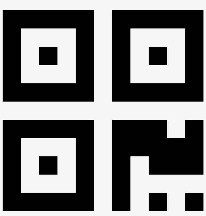 Svg Code Icon - Qr Code Icon Svg, transparent png #1285197