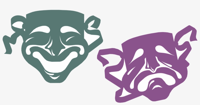 Mardi Gras Masks Logo Png Transparent - Mardi Gras, transparent png #1285490