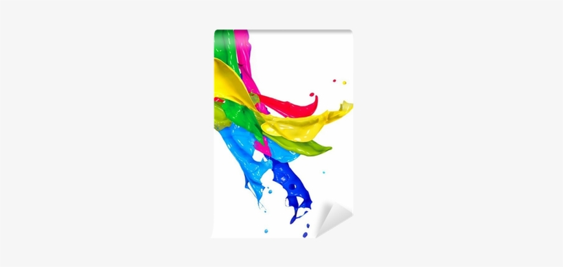 Colorful Paint Splash Isolated On White - Animal For Adults : Coloring Book Vol.2: Stress Coloring, transparent png #1285523