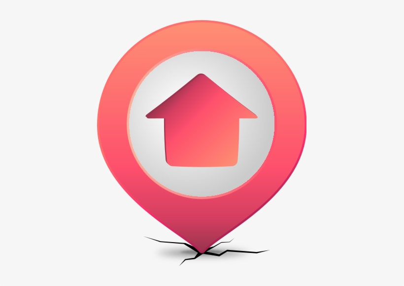 Location Map Pin Home Pink - Johor Bahru - Free Transparent PNG ...