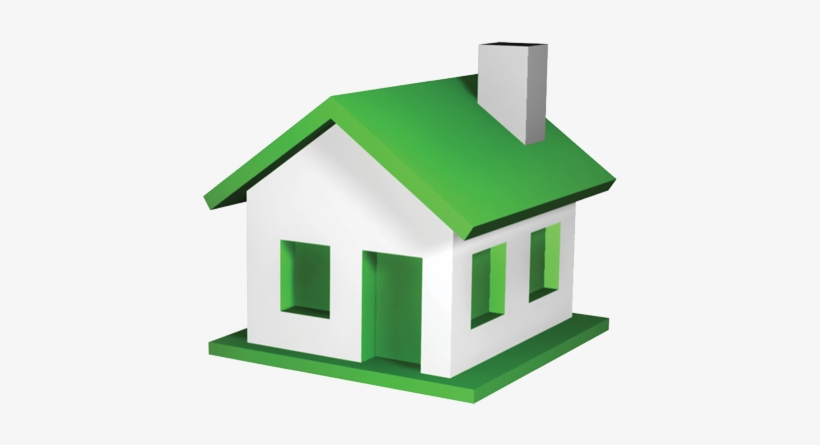 Free Icons Png - Icon House Green Png, transparent png #1286386