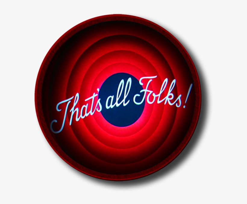 That's All Folks Icon By Slamiticon - Thats All Folks Icon, transparent png #1286483