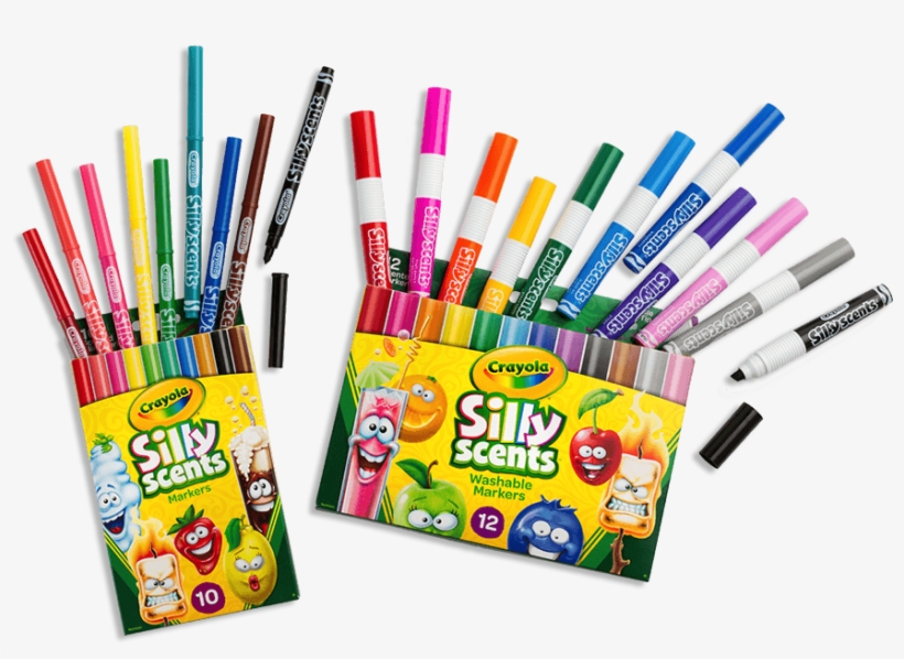 Crayola Sillyscents Markers - Crayola Silly Scents Marker, transparent png #1286508