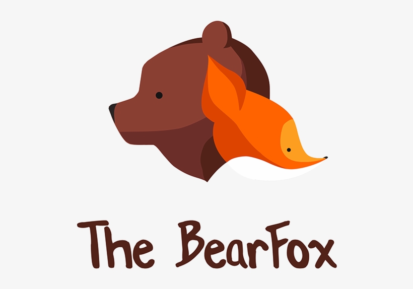 The Bearfox Is An Experimental Project Of Two Musicians - Cartoon, transparent png #1286584