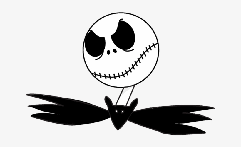 How To Draw Jack Skellington - Jack And Sally Silhouette Png, transparent png #1286698
