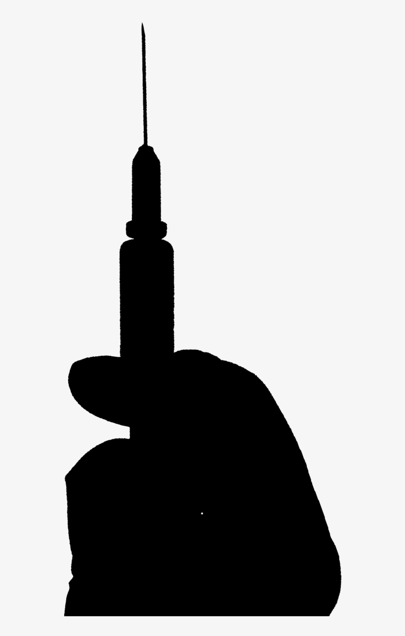 Over A Century Ago, Louis Pasteur Made A Major Discovery - Vaccine Silhouette, transparent png #1286700