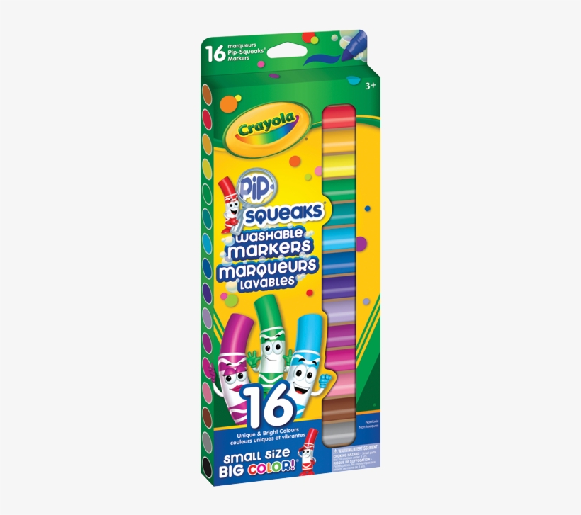 Crayola® Pip-squeaks Washable Markers - Crayola Pip-squeaks Washable Markers, transparent png #1286998