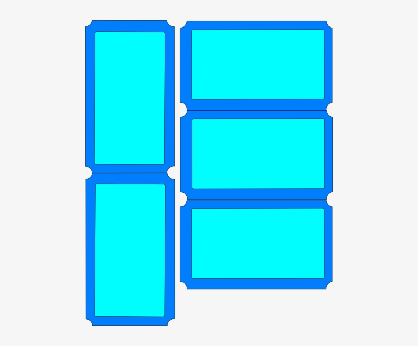 Blank Ticket Clip Art - Portable Network Graphics, transparent png #1287131