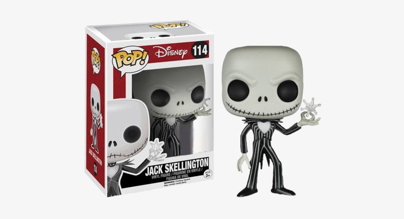 Jack Skellington W/snowflake Pop E - Nightmare Before Christmas Funko Pop, transparent png #1287148