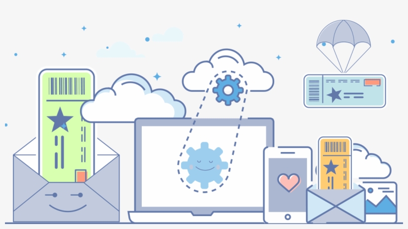 Print Tickets - Ticket, transparent png #1287253