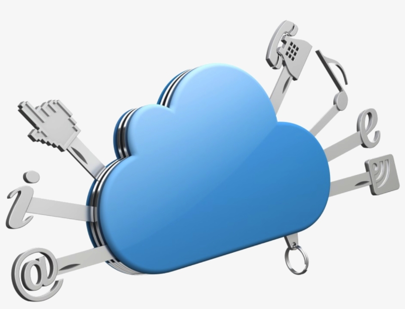 Idea De Lo Que Significa La Nube Debemos Ver Con Un - Cloud Computing Service And Deployment Models: Layers, transparent png #1287270