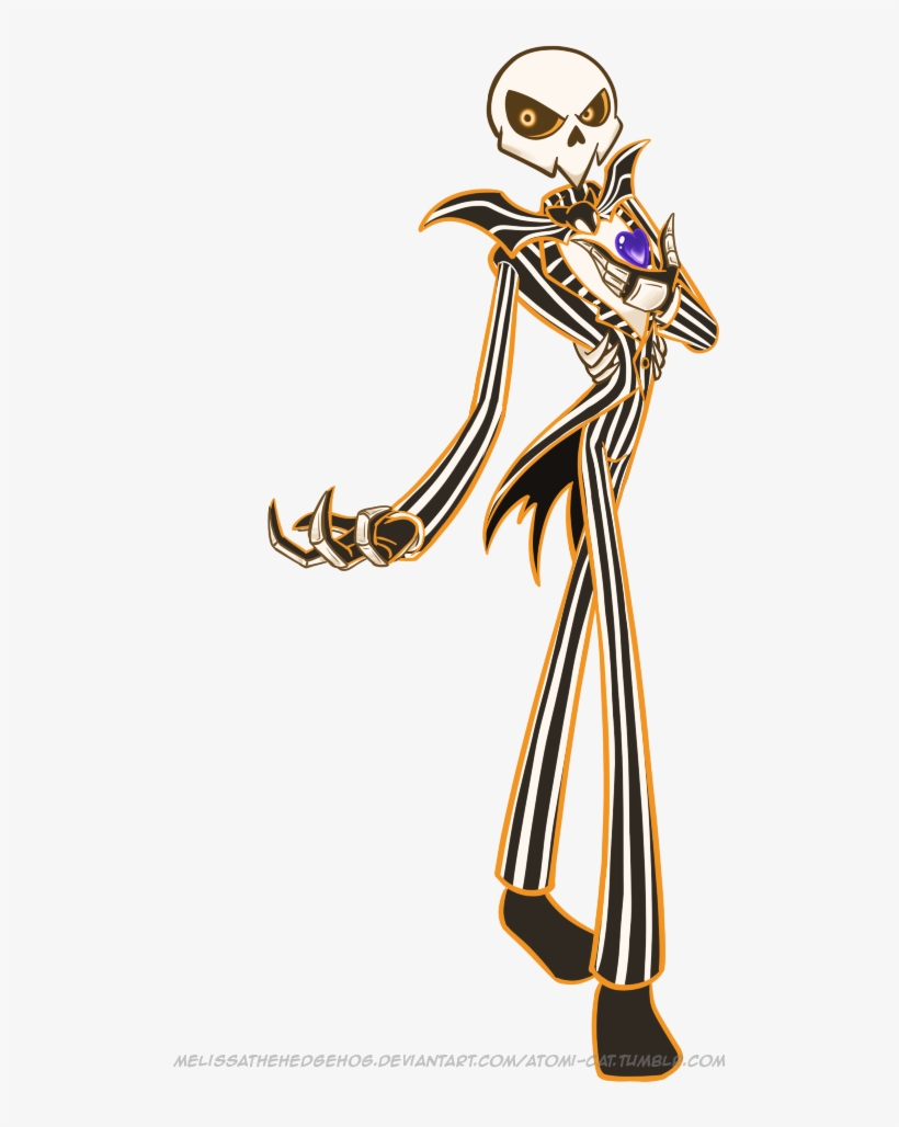 Jack Skellington Drawn By Atomi-cat - Jack Skellington And Mystery Skulls, transparent png #1287447