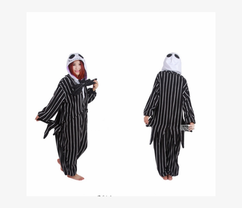 Nightmare Before Christmas Jack Kigurumi Pajama Cosplay, transparent png #1287549