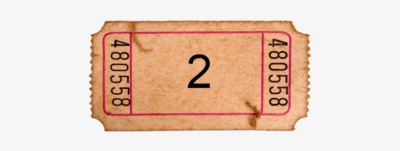 Ticket For Question - Blank Ticket, transparent png #1287570