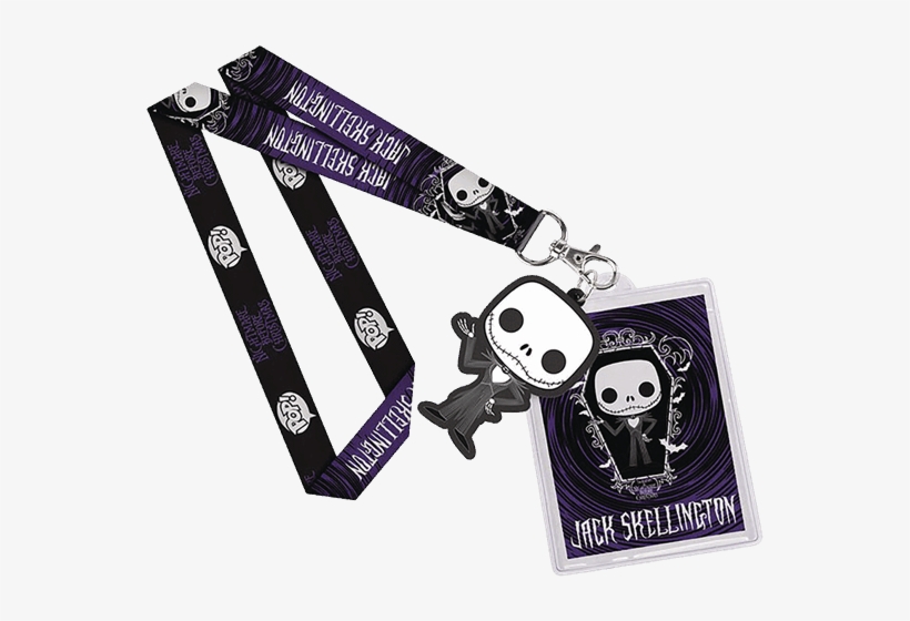 Nightmare Before Christmas - Nightmare Before Christmas Jack Skellington Pop! Lanyard, transparent png #1287616