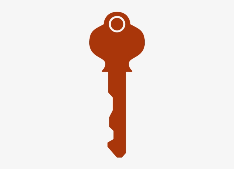 Black Key Icon - Icon, transparent png #1287732