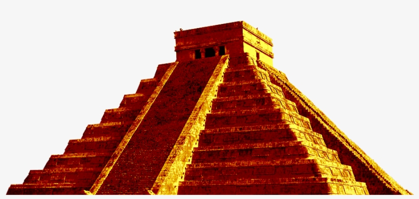 Aztec Pyramid Png Jpg Royalty Free - Ancient Aztec Temple Png, transparent png #1287737