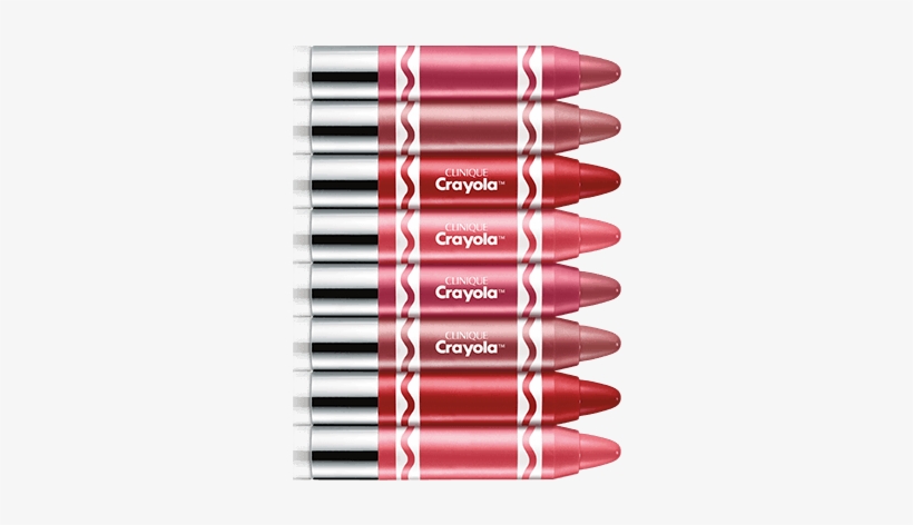 Crayola For Clinique Limited Edition Set Of 8 - 8 Crayola For Clinique Chubby Sticks Limited Edition, transparent png #1287863