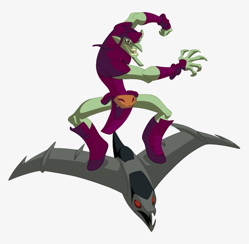 The Green Goblin - Spectacular Spider Man Enemies, transparent png #1287865