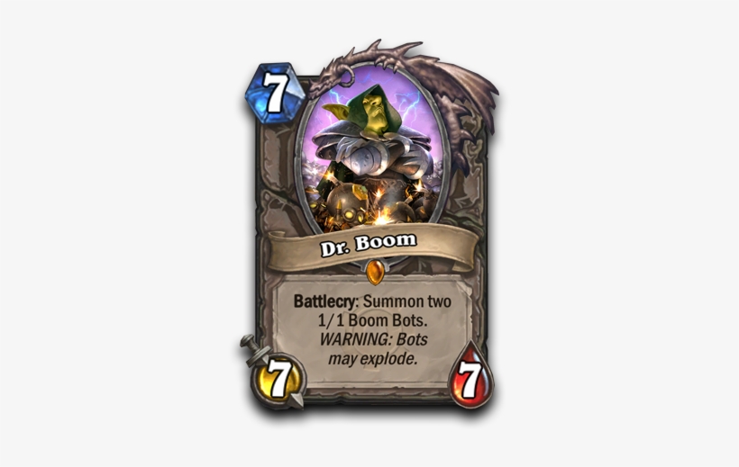 For More Information On Goblins And Gnomes Click Here - Doctor Boom Hearthstone, transparent png #1288011