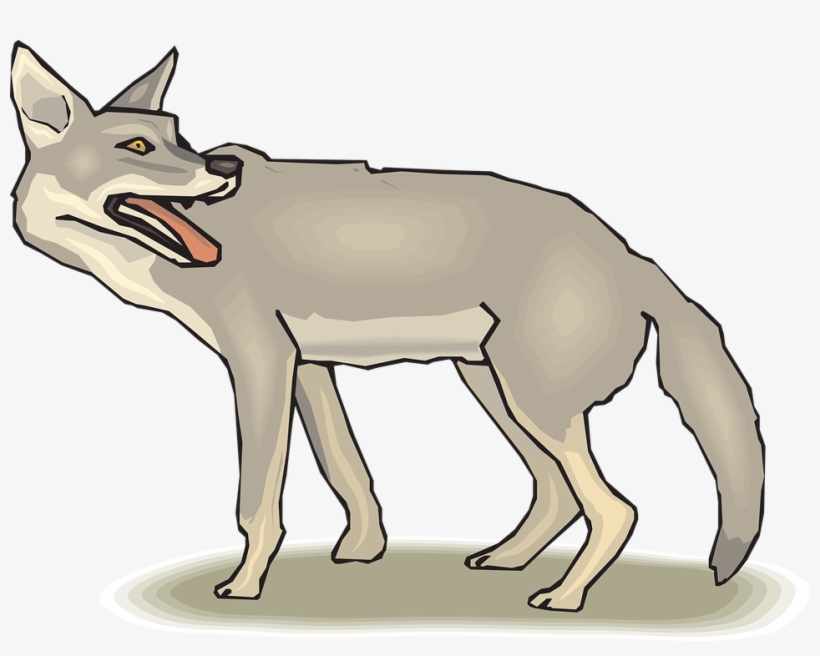 Coyote Clipart Png, transparent png #1288053