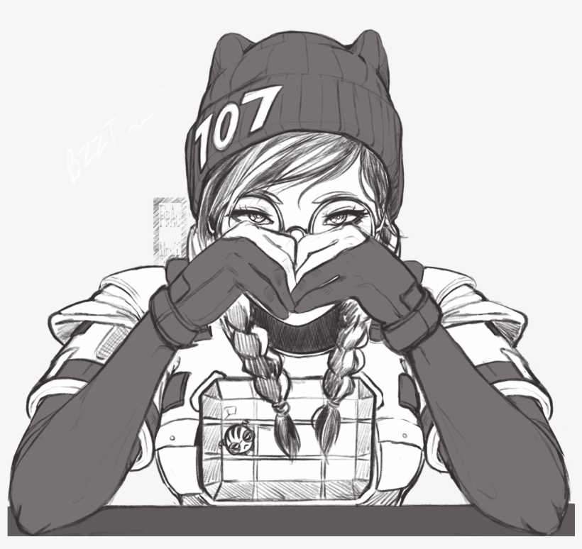 Dokkaebi Drawing Goblin - Rainbow Six Siege Dokkaebi Fanart, transparent png #1288430