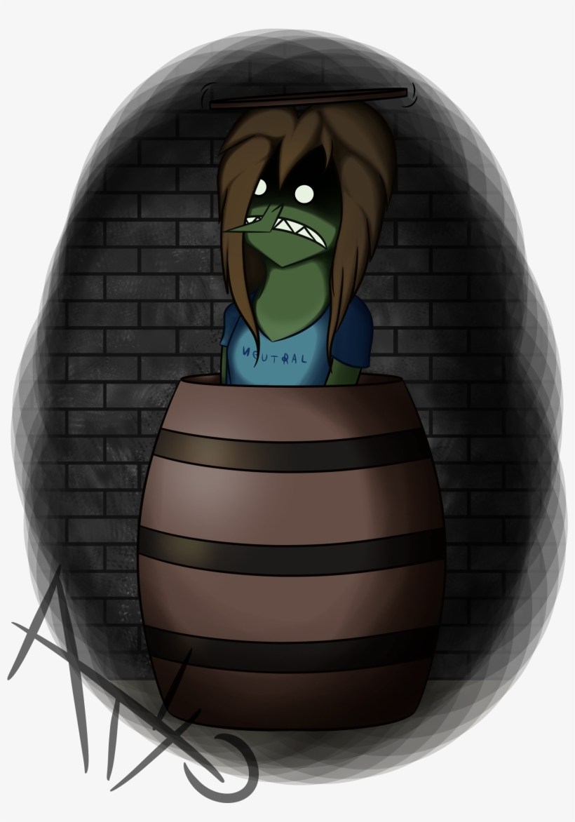 The Barrel Goblin - Cartoon, transparent png #1288500