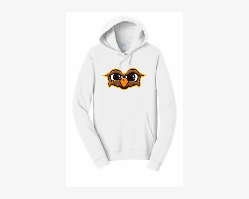 Official Doni Bobes Owl Logo White Hoodie - Hoodie, transparent png #1288586