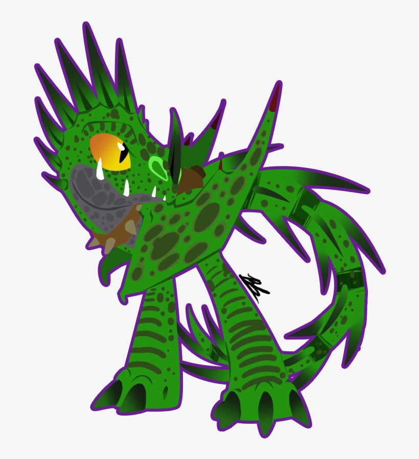 Cartoon Dragon Breathing Fire - How To Train Your Dragon, transparent png #1288715