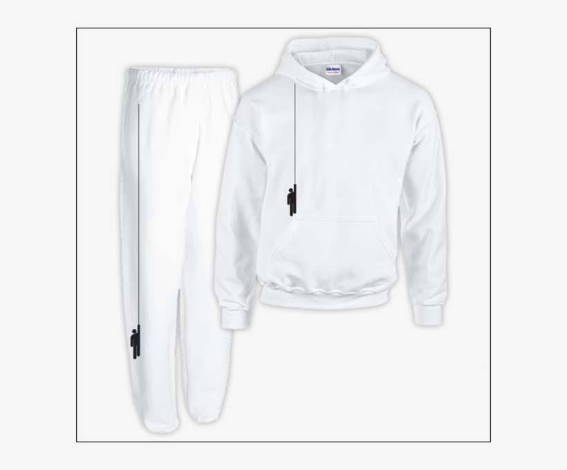 White Hoodie Sweatpants - Billie Eilish Hoodie And Sweatpants, transparent png #1288837