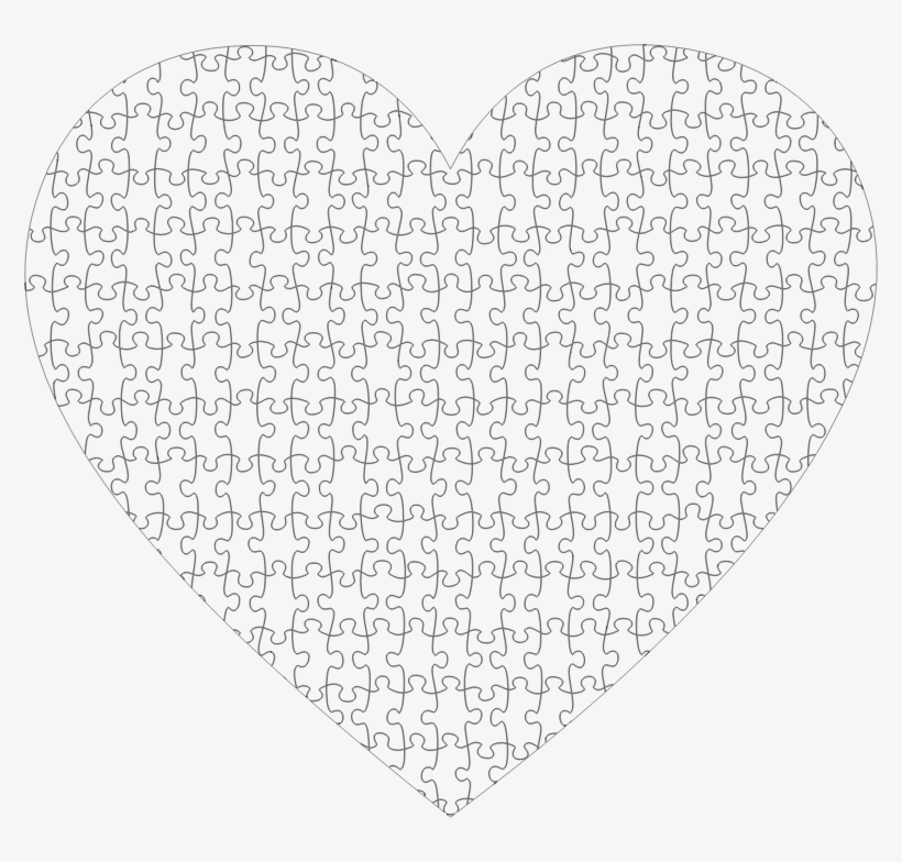 Medium Image - Heart Puzzle Png, transparent png #1289222